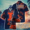 Illinois Fighting Illini NCAA Flower Hawaii Shirt For Fans Ver 33