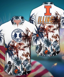 Illinois Fighting Illini NCAA Hawaii Shirt For Fans Ver 2