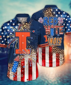 Illinois Fighting Illini NCAA Hawaii Shirt Ver 1