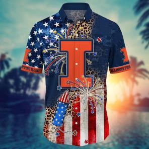 Illinois Fighting Illini NCAA Hawaii Shirt Ver 1