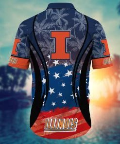 Illinois Fighting Illini NCAA Hawaiian Shirt For Fans
