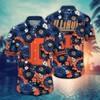 Illinois Fighting Illini NCAA Hawaiian Shirt for This Summer Customize Shirt Any Team
