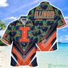 Illinois Fighting Illini Summer Hawaiian Shirt And Shorts - Great Gift For Sports Enthusiasts 