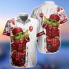 Indiana Hoosiers Baby Yoda Aloha Short Sleeve Shirt for NCAA fans 