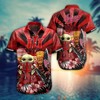 Indiana Hoosiers Baby Yoda NCAA Hawaiian Shirt and Shorts - Unique Gift For Fans 