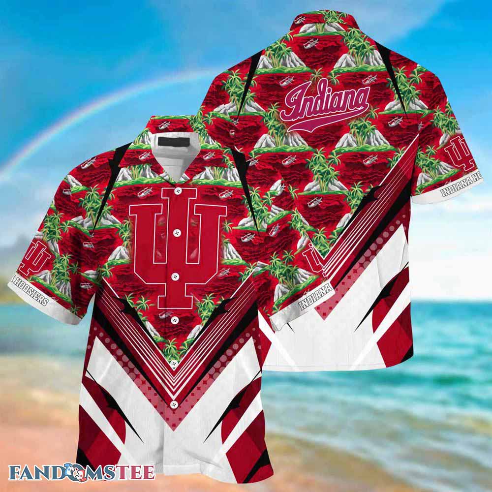 Indiana Hoosiers Beach Hawaiian Shirt - Perfect Gift For Sports Fans