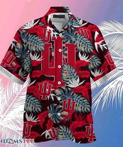 Indiana Hoosiers Beach Hawaiian Shirt - Stress Blessed Obsessed Design
