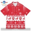 Indiana Hoosiers Christmas Sweater Hawaiian Shirt with American Football Theme 