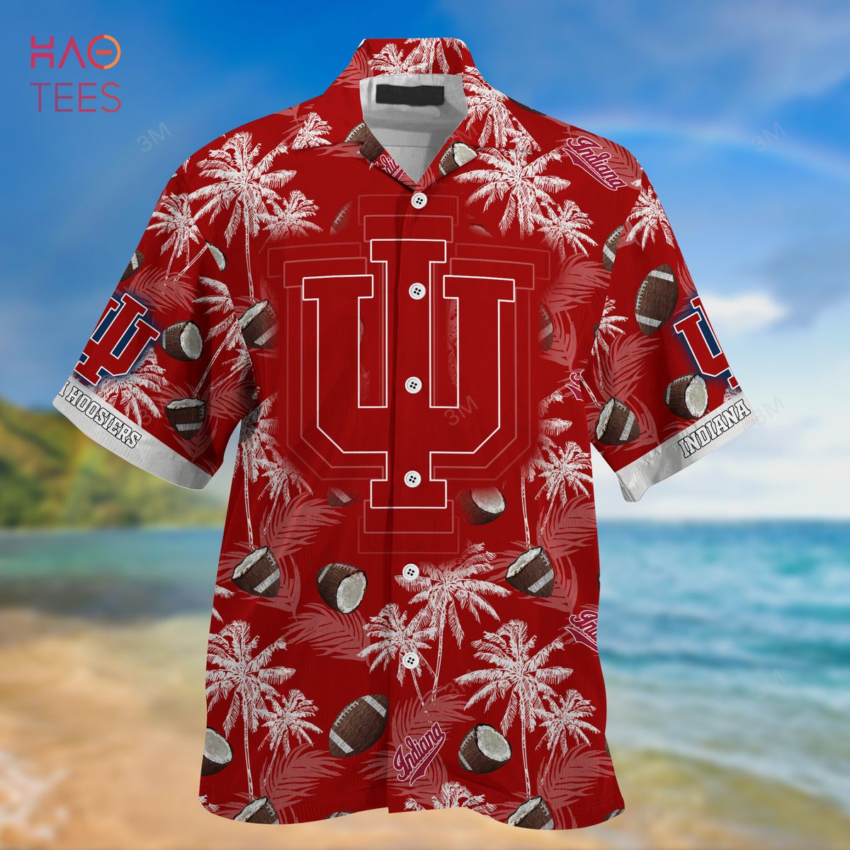 Indiana Hoosiers Hawaiian Shirt, New Gift For Summer