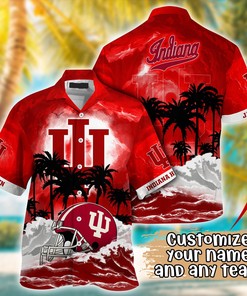 Indiana Hoosiers NCAA Best Hawaiian Shirt Ever- Customize Any Team Any League