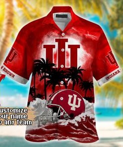 Indiana Hoosiers NCAA Best Hawaiian Shirt Ever- Customize Any Team Any League