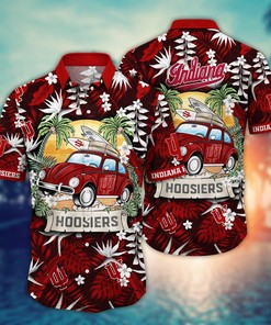 Indiana Hoosiers NCAA Flower Hawaii Shirt For Fans Ver 1