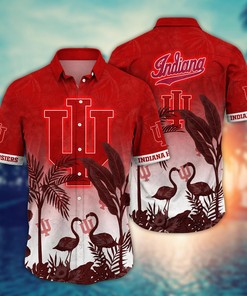 Indiana Hoosiers NCAA Flower Hawaii Shirt For Fans Ver 10
