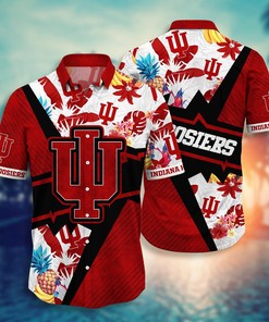 Indiana Hoosiers NCAA Flower Hawaii Shirt For Fans Ver 11