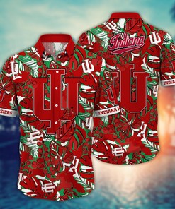 Indiana Hoosiers NCAA Flower Hawaii Shirt For Fans Ver 13