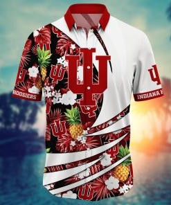 Indiana Hoosiers NCAA Flower Hawaii Shirt For Fans Ver 17