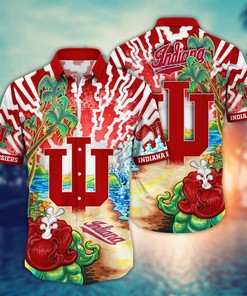 Indiana Hoosiers NCAA Flower Hawaii Shirt For Fans Ver 18