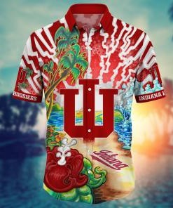 Indiana Hoosiers NCAA Flower Hawaii Shirt For Fans Ver 18