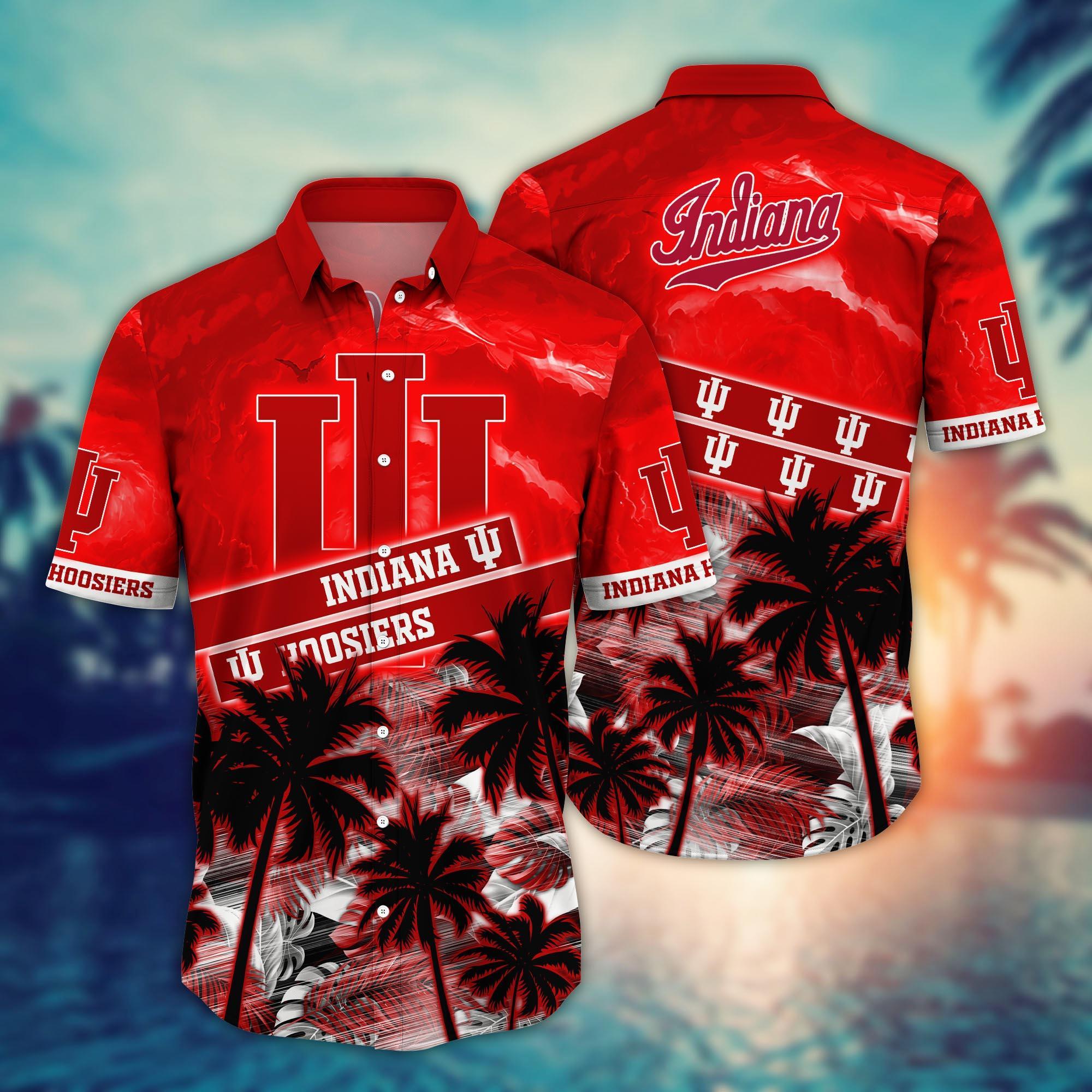 Indiana Hoosiers NCAA Flower Hawaii Shirt For Fans Ver 21