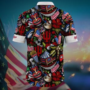 Indiana Hoosiers NCAA Flower Hawaii Shirt For Fans Ver 22