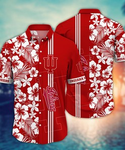 Indiana Hoosiers NCAA Flower Hawaii Shirt For Fans Ver 24