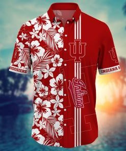 Indiana Hoosiers NCAA Flower Hawaii Shirt For Fans Ver 24