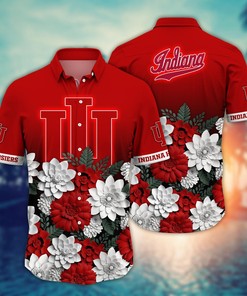 Indiana Hoosiers NCAA Flower Hawaii Shirt For Fans Ver 25