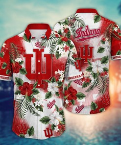 Indiana Hoosiers NCAA Flower Hawaii Shirt For Fans Ver 26
