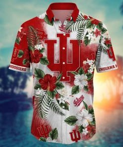 Indiana Hoosiers NCAA Flower Hawaii Shirt For Fans Ver 26
