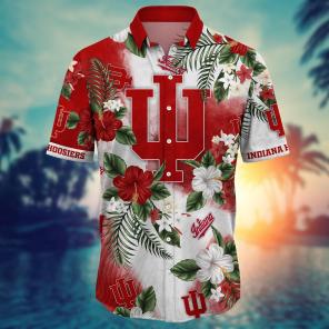 Indiana Hoosiers NCAA Flower Hawaii Shirt For Fans Ver 26
