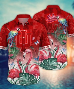 Indiana Hoosiers NCAA Flower Hawaii Shirt For Fans Ver 27