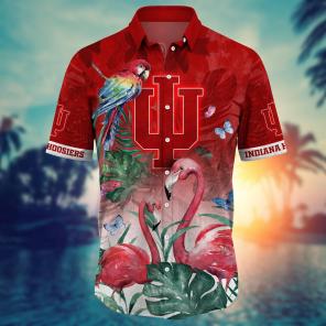 Indiana Hoosiers NCAA Flower Hawaii Shirt For Fans Ver 27