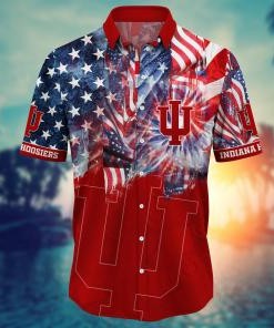 Indiana Hoosiers NCAA Flower Hawaii Shirt For Fans Ver 28