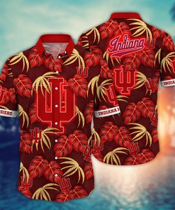 Indiana Hoosiers NCAA Flower Hawaii Shirt For Fans Ver 29
