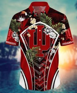 Indiana Hoosiers NCAA Flower Hawaii Shirt For Fans Ver 30
