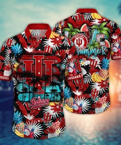 Indiana Hoosiers NCAA Flower Hawaii Shirt For Fans Ver 31