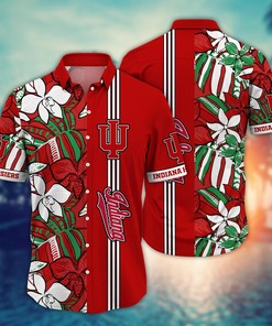Indiana Hoosiers NCAA Flower Hawaii Shirt For Fans Ver 32