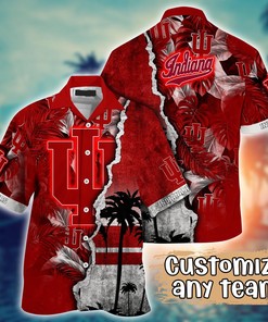 Indiana Hoosiers NCAA Flower Hawaii Shirt For Fans Ver 33
