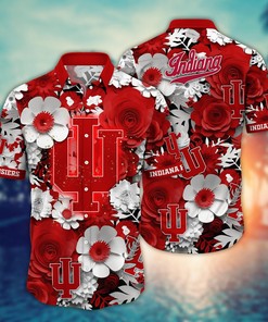 Indiana Hoosiers NCAA Flower Hawaii Shirt For Fans Ver 34