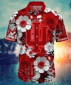 Indiana Hoosiers NCAA Flower Hawaii Shirt For Fans Ver 34