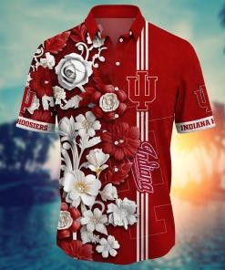 Indiana Hoosiers NCAA Flower Hawaii Shirt For Fans Ver 35