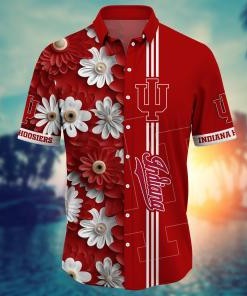 Indiana Hoosiers NCAA Flower Hawaii Shirt For Fans Ver 5