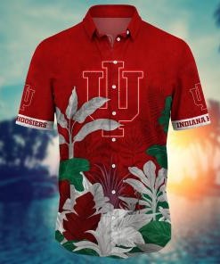 Indiana Hoosiers NCAA Flower Hawaii Shirt For Fans Ver 6