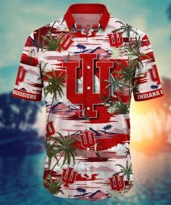 Indiana Hoosiers NCAA Flower Hawaii Shirt For Fans Ver 8