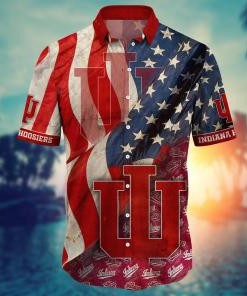 Indiana Hoosiers NCAA Flower Hawaii Shirt For Fans Ver 9