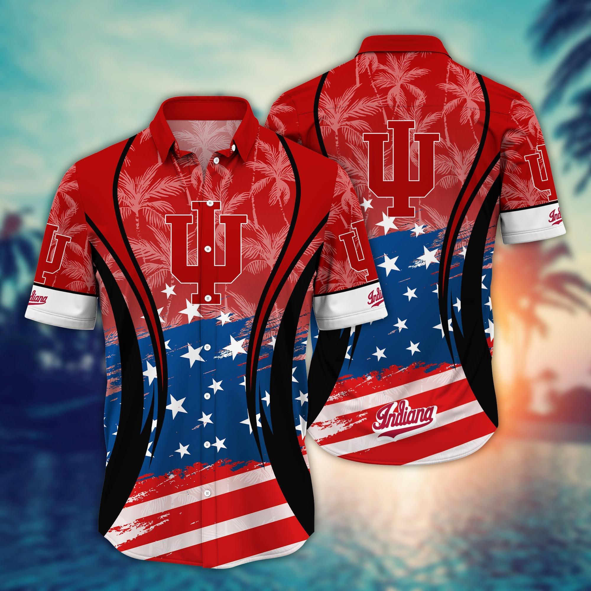 Indiana Hoosiers NCAA Hawaiian Shirt For Fans