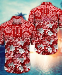 Indiana Hoosiers NCAA Hawaiian Shirt Gift For Fan