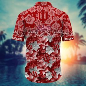 Indiana Hoosiers NCAA Hawaiian Shirt Gift For Fan