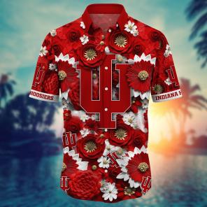 Indiana Hoosiers NCAA Hawaiian Shirt for This Summer Customize Shirt Any Team