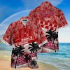 Indiana Hoosiers NCAA Palm Tree Pattern Hawaii Shirt For Sports Fans